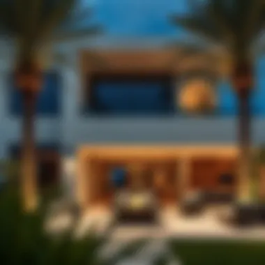 Elegant Outdoor Design in Dubai Elegant outdoor design that enhances property value