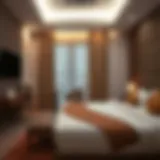 Cozy budget hotel room in Dubai