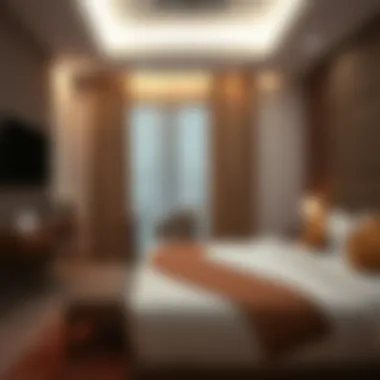 Comfortable Budget Accommodation in Dubai Cozy budget hotel room in Dubai