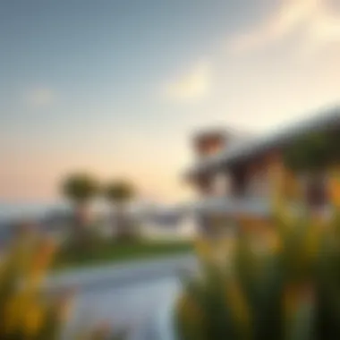 Architectural marvel at Al Noor Island blending nature and modern design