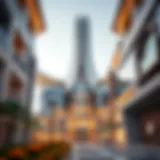 Architectural Marvel of Alma Dubai Stunning architectural view of Alma Dubai showcasing its unique design