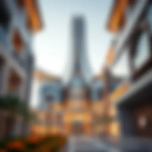 Architectural Marvel of Alma Dubai Stunning architectural view of Alma Dubai showcasing its unique design