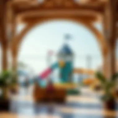 Family-friendly attractions and leisure areas within Aqua Dhabi Water Park