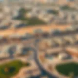 Aerial view of Arabian Ranches showcasing the community layout