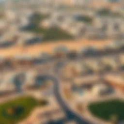 Aerial view of Arabian Ranches showcasing the community layout