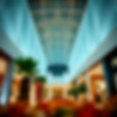 Luxury Shopping Experience at the Avenue Luxurious shopping experience at the Avenue showcasing high-end brands