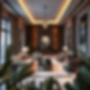 Luxury apartment interior designed by Azizi Developments