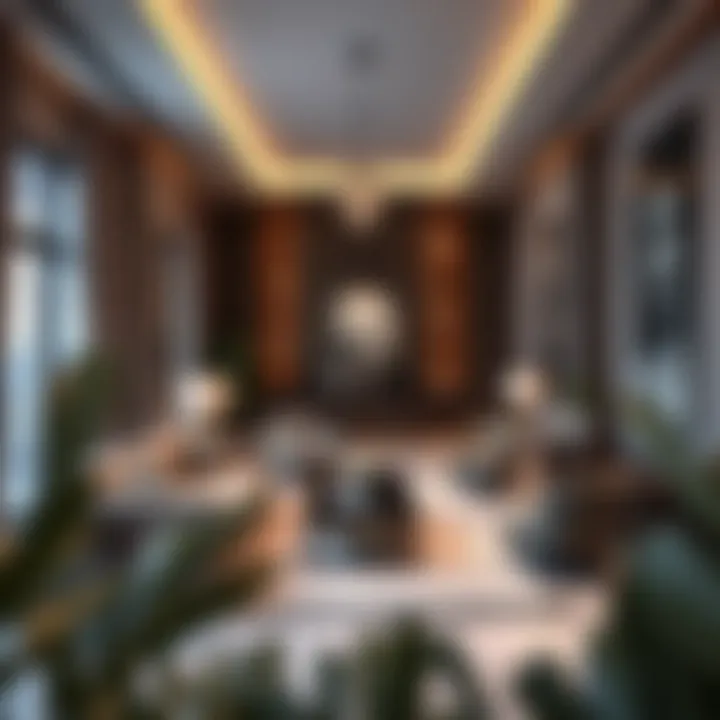 Luxury apartment interior designed by Azizi Developments