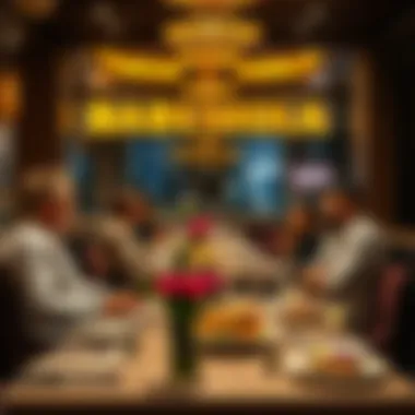 Guests enjoying a delightful dining experience at Babushka