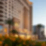 Grand Exterior of Baccarat Hotel Dubai Exterior view showcasing the grandeur of Baccarat Hotel Dubai