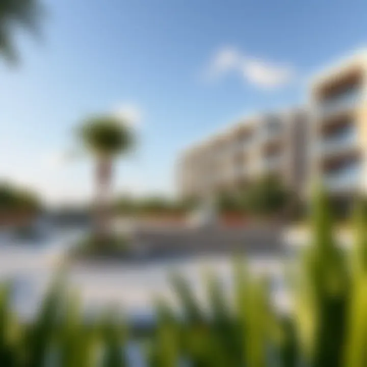 Binghatti Creek's amenities highlighting modern lifestyle features