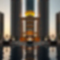 Stunning architectural view of Cavalli Casa Tower