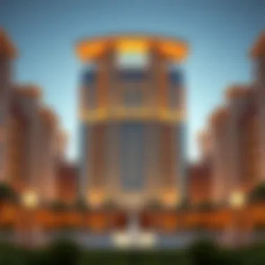 Stunning architectural design of Central Park Plaza Meraas