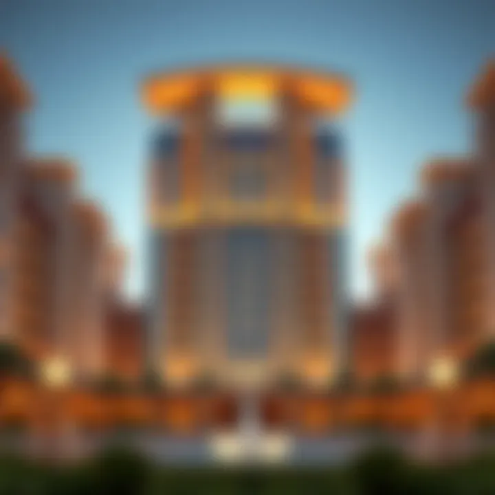 Stunning architectural design of Central Park Plaza Meraas