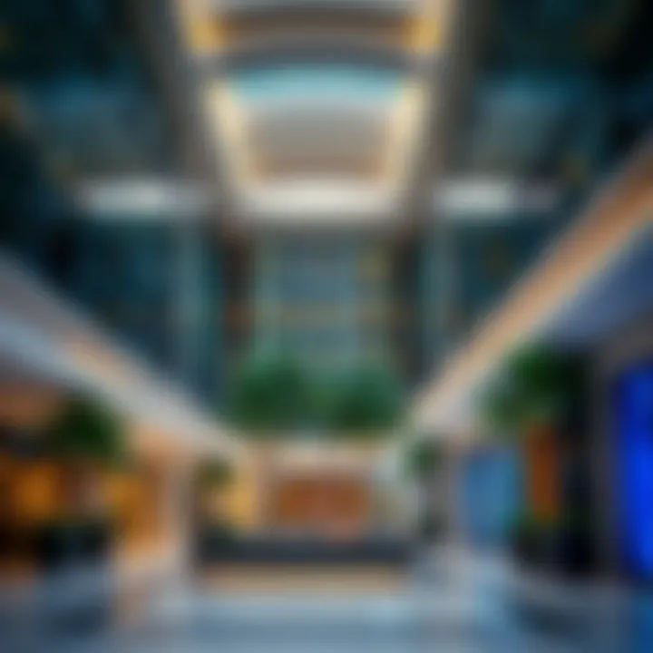 Commercial spaces and leisure facilities at Central Park Plaza Meraas