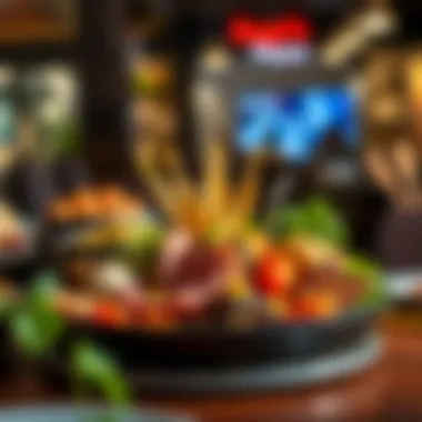 Vibrant food platter representing diverse offerings