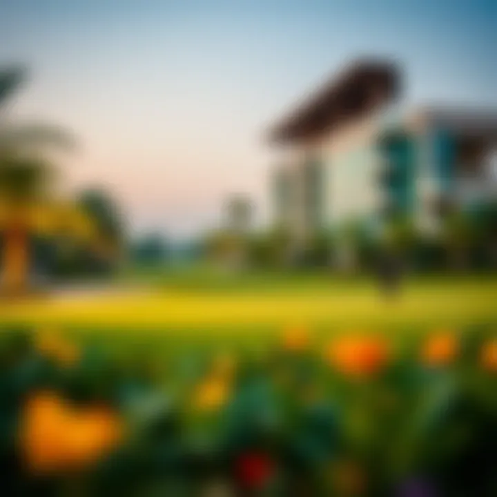 Lifestyle Offerings Surrounding Damac Golf Green Vibrant lifestyle offerings near Damac Golf Green