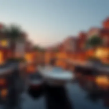 Tranquil Waterways of Water Town Scenic view of Water Town's tranquil waterways