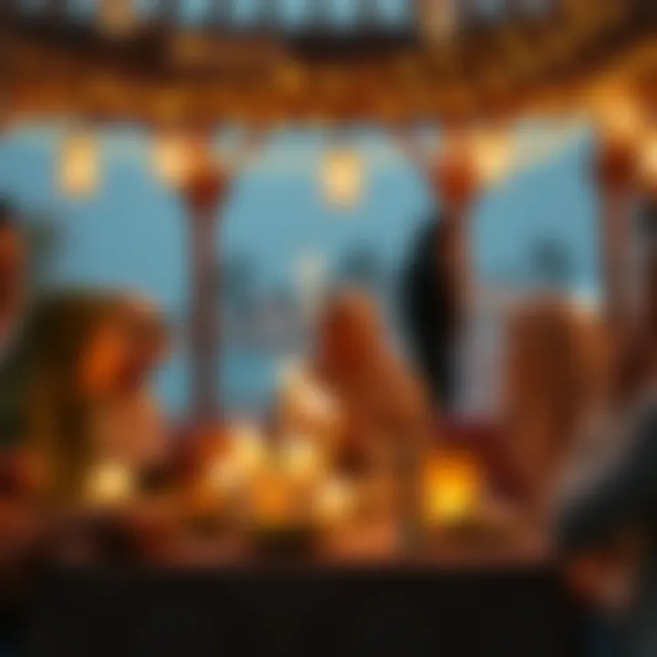 Traditional Iftar setting in Dubai