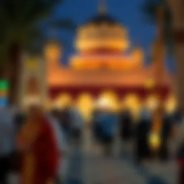 Cultural gathering during Ramadan in Dubai