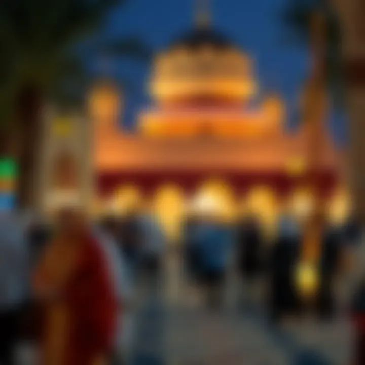 Cultural gathering during Ramadan in Dubai