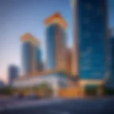 Stunning exterior view of Elite Business Bay Residence showcasing architectural brilliance