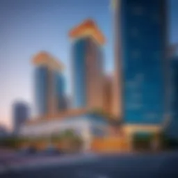 Stunning exterior view of Elite Business Bay Residence showcasing architectural brilliance