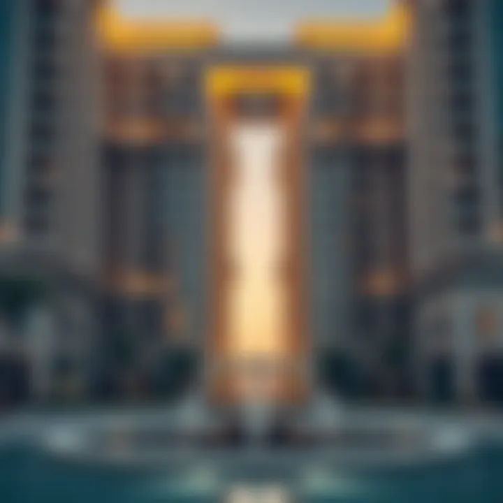 Stunning architectural design of Elvira Emaar residential development