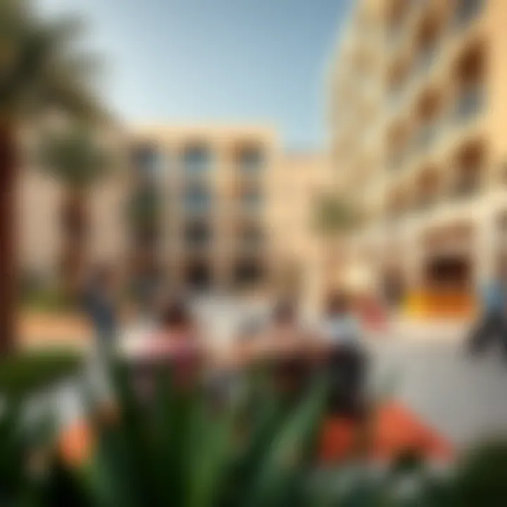 Community spaces and lifestyle options in Elvira Emaar
