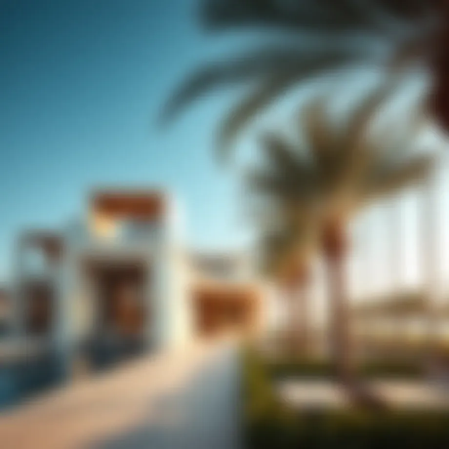 Elegant architectural design of Emaar Beach Mansion