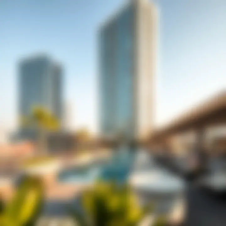 Vibrant lifestyle in Dubai