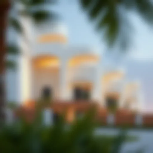 Architectural design concept of Eros Houses in Al Barsha