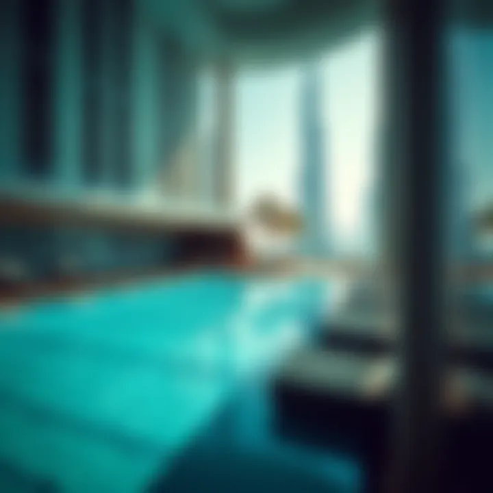 Exclusive Amenities of Burj Khalifa Apartments Amenities available in Burj Khalifa, such as pools and fitness centers