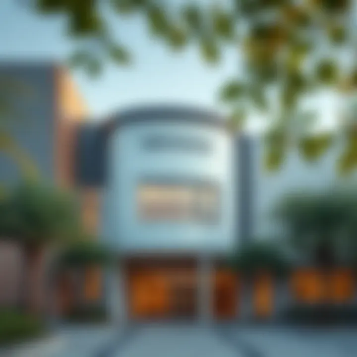 Exterior view of a modern CBSE school building in Dubai