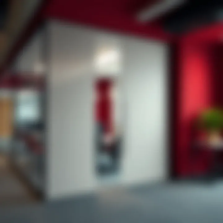 Versatile fabric partition used for flexible workspace