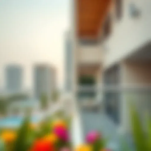 Scenic view of Ajman Bank Residence exterior