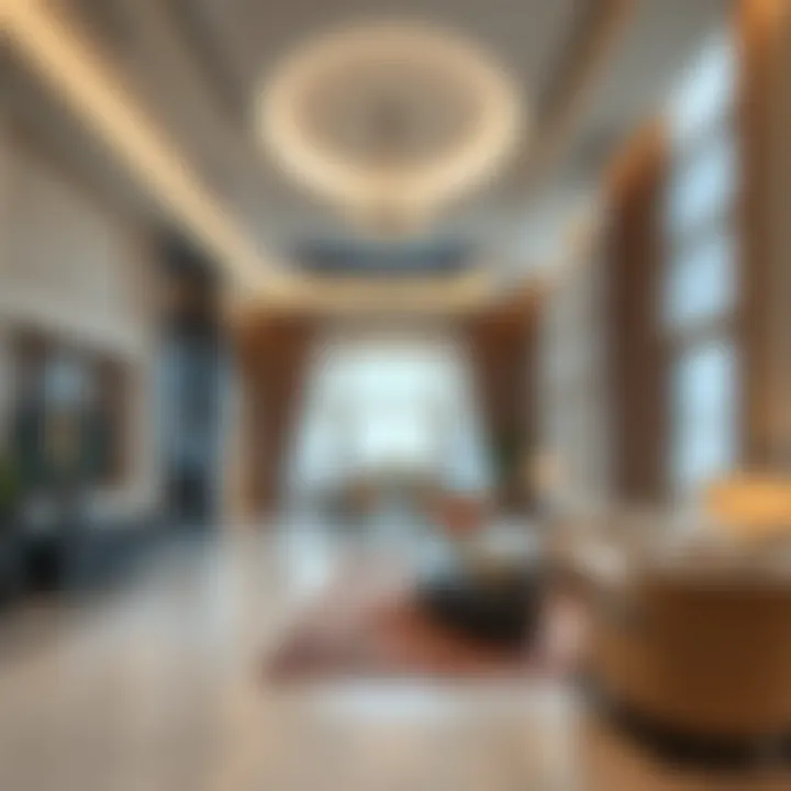 Interior spaces reflecting the elegance and functionality of Al Maya Building