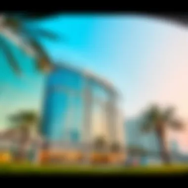 Stunning view of Al Maya Building showcasing its modern architecture