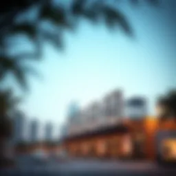 The iconic skyline of Jazeera Al-Mazhar showcasing modern architectural marvels