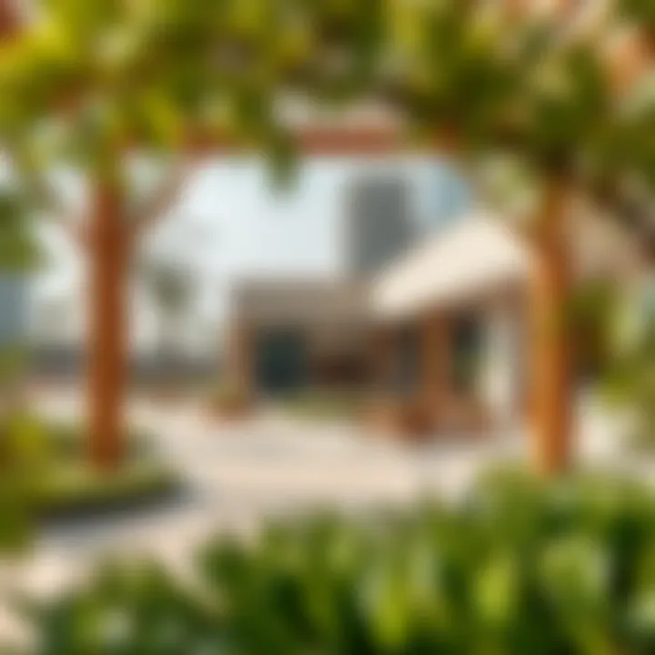 Amenity-rich surroundings of برج الشاطئ 1 including recreational facilities