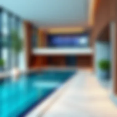 Modern amenities offered at the hotel apartments