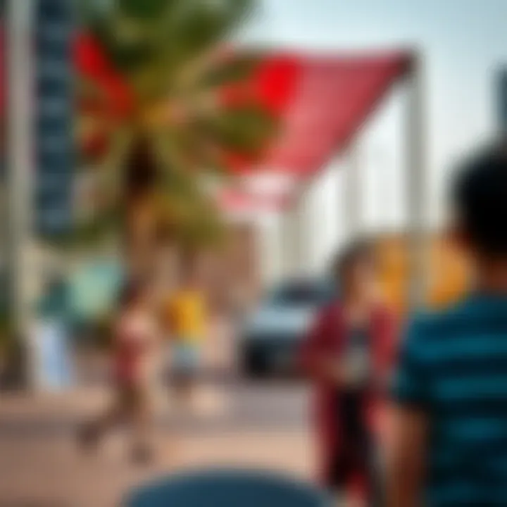 Vibrant community life in Khalifa City