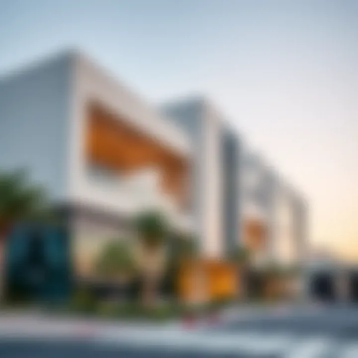 Modern architecture in Khalifa City