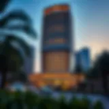 Cricket Tower exterior view showcasing its modern architecture