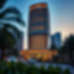 Cricket Tower exterior view showcasing its modern architecture