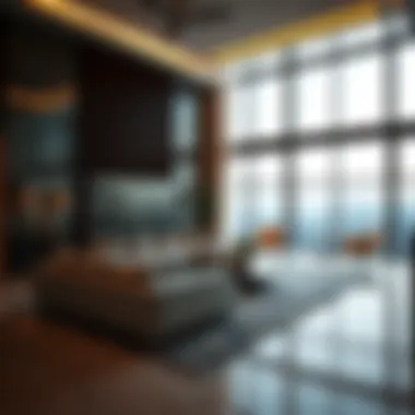 Luxurious interior of a Damac property showcasing modern living