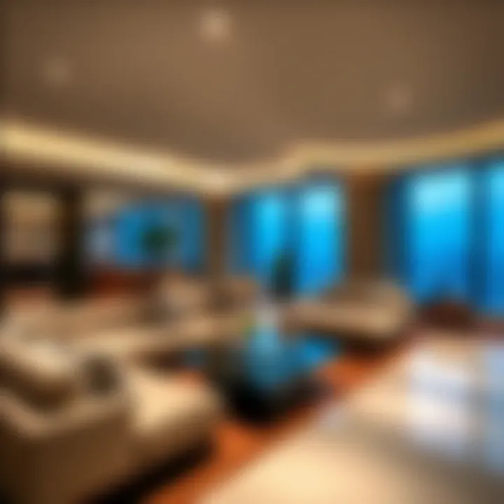 Interior amenities of Dolphin Tower designed for modern living