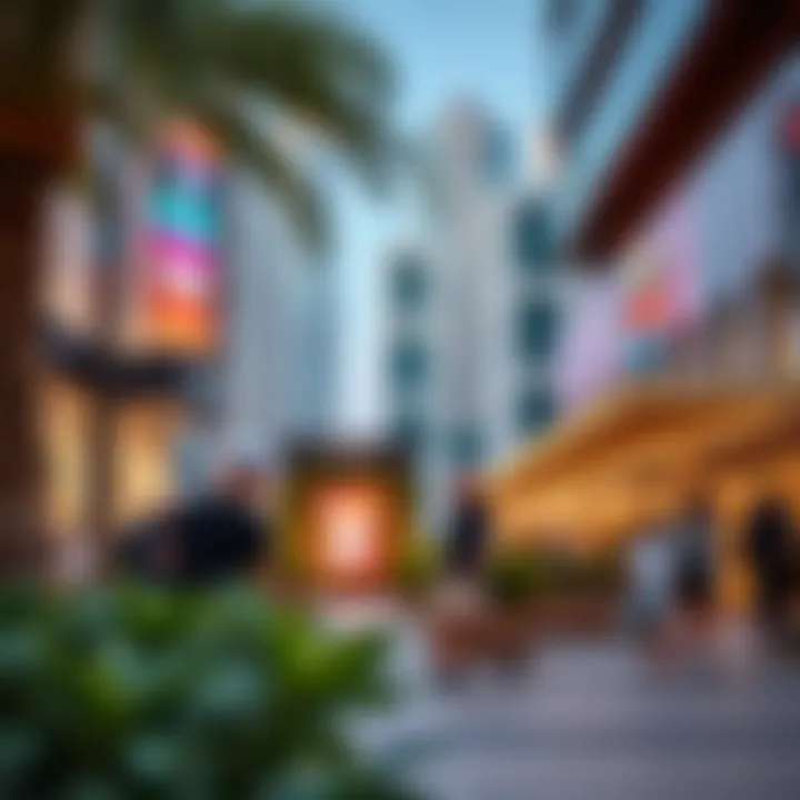 Lifestyle scenes in Business Bay reflecting vibrant community