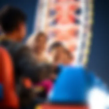 Creating Cherished Family Memories A family enjoying the thrilling rides at a Dubai amusement park