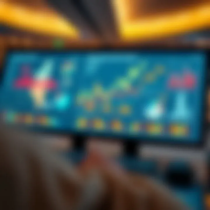 Investment opportunities highlighted with graphs and charts